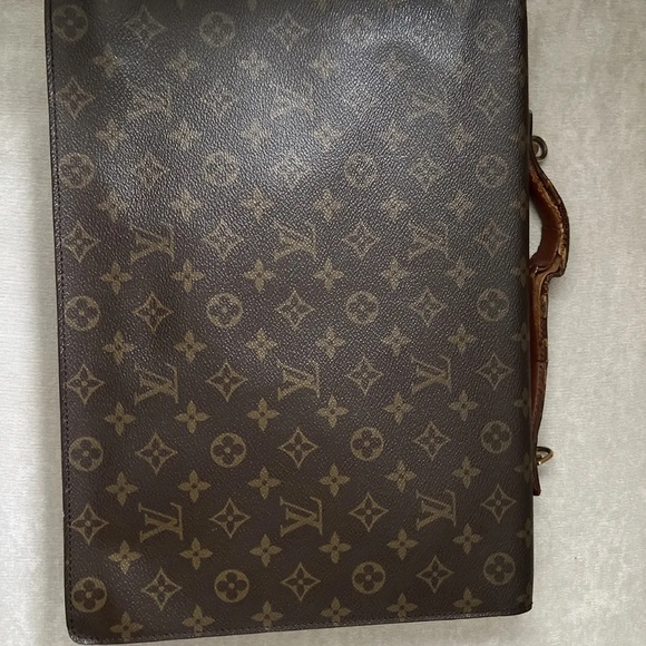 Louis Vuitton Porte Documents Briefcase Authentic Vintage - Picture 3 of 16
